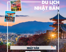 DU LỊCH NHẬT BẢN: KANSAI - OSAKA - KYOTO - BAY VJ (T2,3/2023)