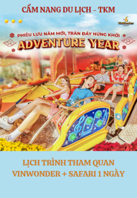 Lịch trình vui chơi chi tiết 1 ngày tại safari và Vinwonder Phú Quốc